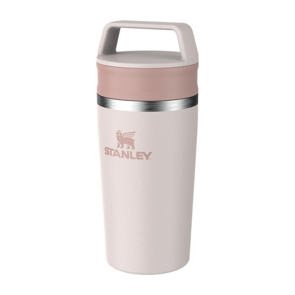 Světle růžový termo hrnek z nerezové oceli 350 ml Café-To-Go Rose Quartz – Stanley-image-2