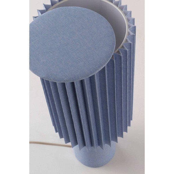 Modrá lněná stolní lampa (výška 45 cm) Harriet – Jotex-image-3