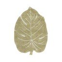 Khaki pratelný ručně tkaný bavlněný dětský koberec 75x100 cm Mini Monstera Olive – Lorena Canals