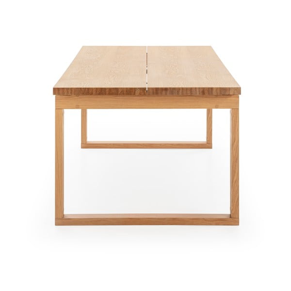 Jídelní stůl s deskou v dubovém dekoru 100x220 cm Rina – Marckeric-image-2