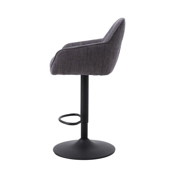 Šedé barové židle v sadě 2 ks (výška sedáku 69 cm) Avola – Unique Furniture-image-2