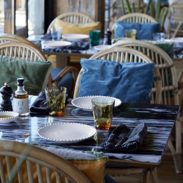 Bílý kameninový dezertní talíř Costa Nova Pearl, ⌀ 22 cm-image-2