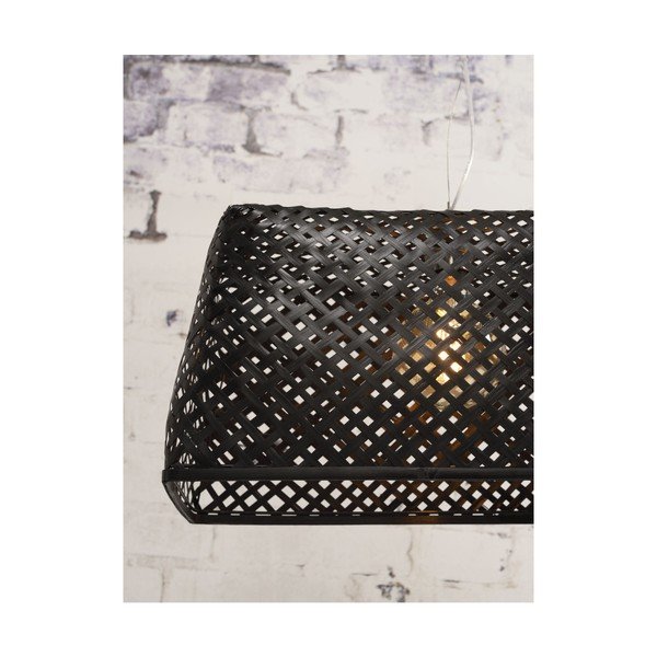 Černé bambusové závěsné svítidlo Good&Mojo Komodo-image-3