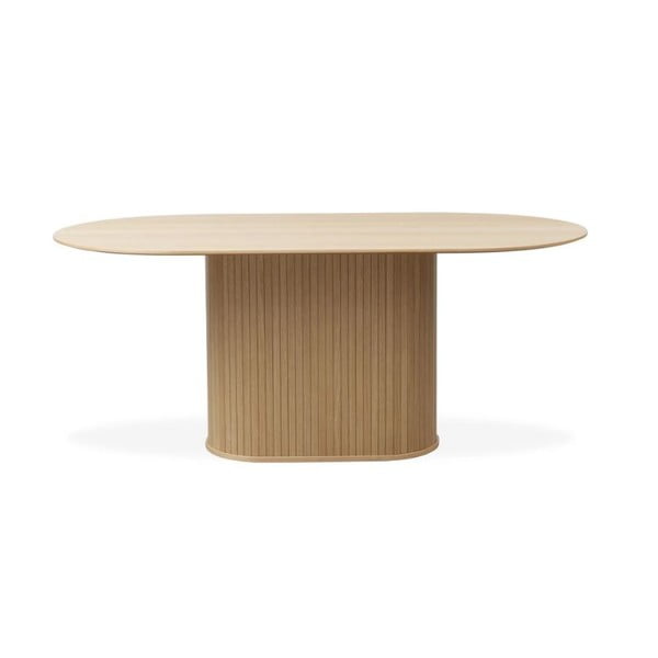 Jídelní stůl s deskou v dubovém dekoru 95x180 cm Nola – Unique Furniture