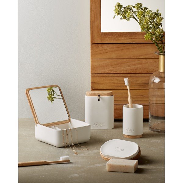 Bílý dávkovač na mýdlo Kave Home HENDAL-image-3