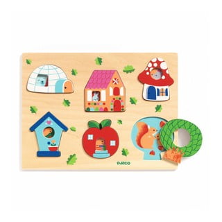 Vkládací puzzle Djeco Domov