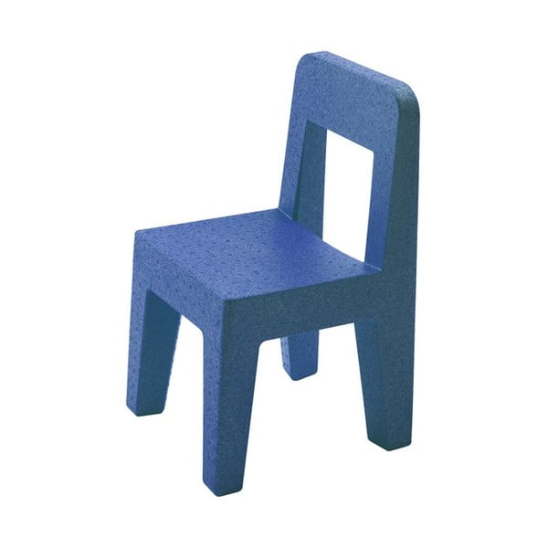 Dětská modrá židle Magis Seggiolina Pop