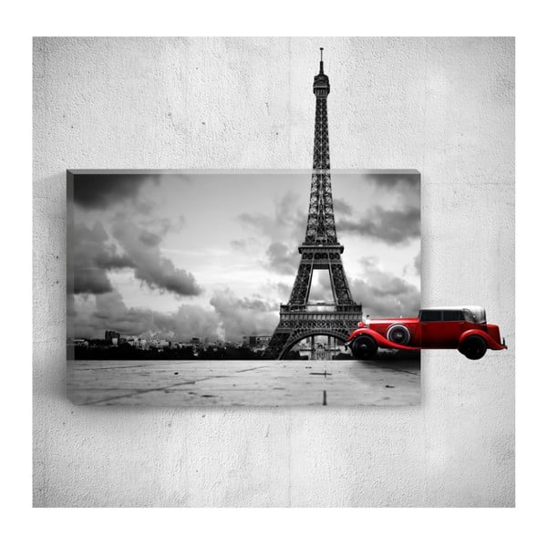 Nástěnný 3D obraz Mosticx Eiffel Tower, 40 x 60 cm