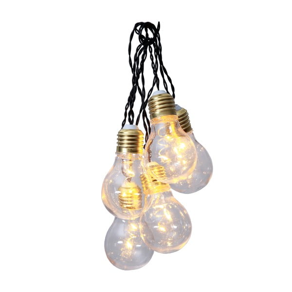 Bílý světelný LED řetěz Star Trading Glow, délka 1 m-image-2