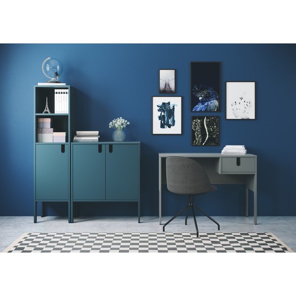 Šedý pracovní stůl Tenzo Uno-image-1