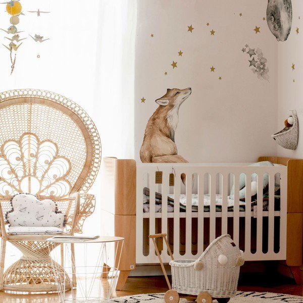 Nástěnná samolepka s liškou Dekornik Mr. Fox-image-1