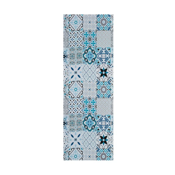 Modrý koberec běhoun 48x100 cm Sally Maiori – Universal