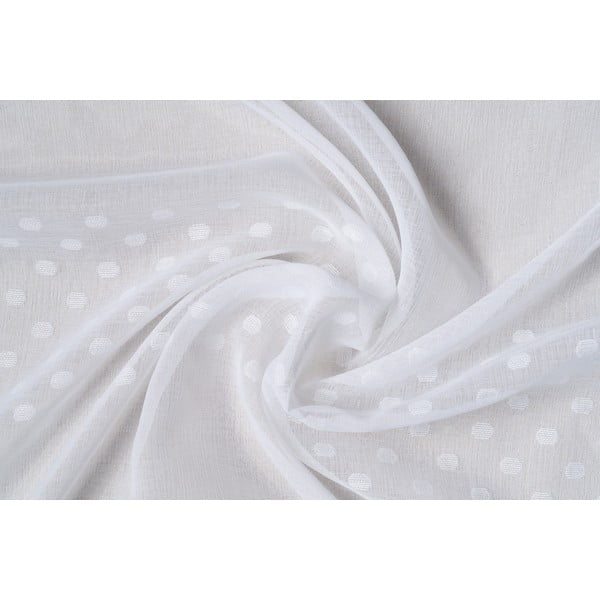 Bílá záclona 140x260 cm Aurea – Mendola Fabrics
