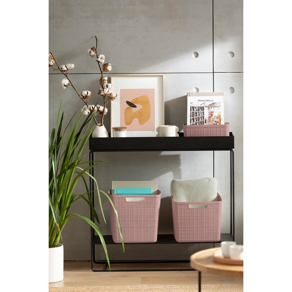 Úložný plastový košík Jute – Curver-image-1