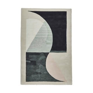 Šedý vlněný koberec Think Rugs Michelle Collins Abstract, 120 x 170 cm