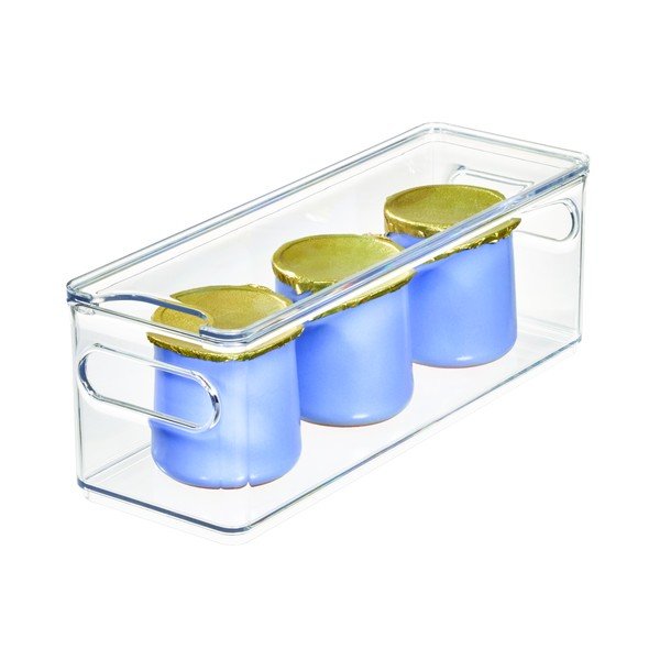 Transparentní úložný box s víkem iDesign The Home Edit, 31,1 x 10,8 cm-image-2