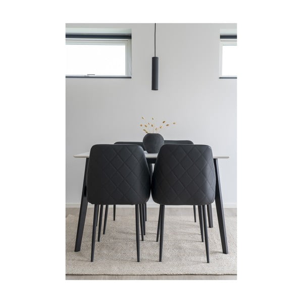 Černé závěsné svítidlo ø 6 cm Paris – House Nordic-image-3