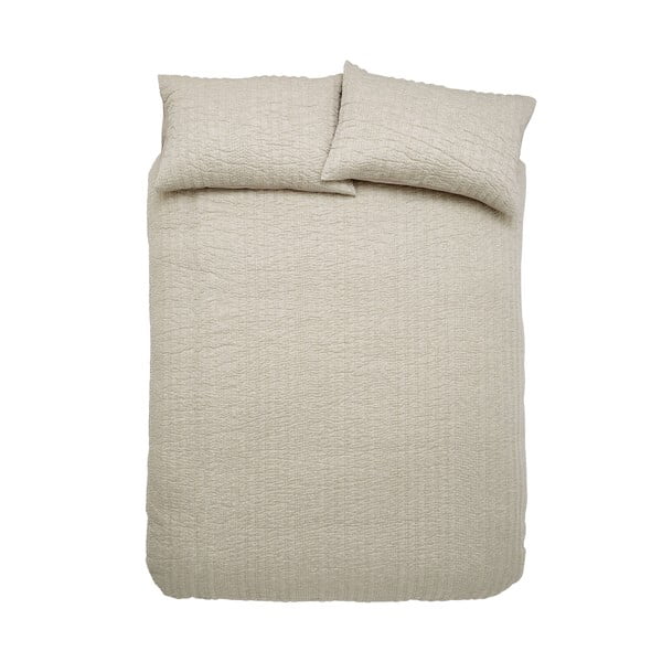 Béžové povlečení na dvoulůžko 200x200 cm Tamba Stripe – Pineapple Elephant-image-2