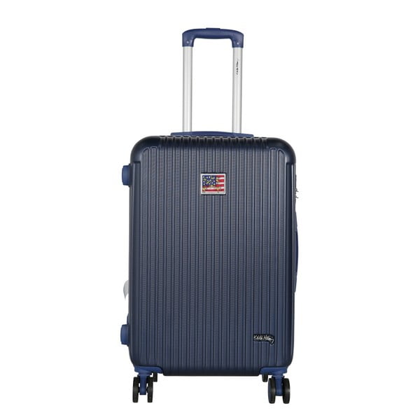 Tmavě modrý cestovní kufr LULU CASTAGNETTE Darwin, 71 l