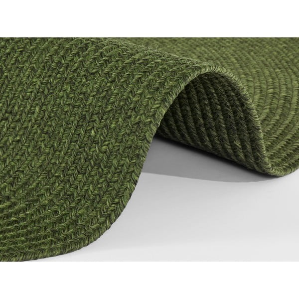 Zelený kulatý venkovní koberec ø 150 cm - NORTHRUGS-image-2
