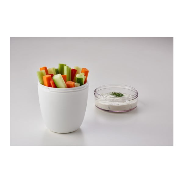 Tmavě modrý svačinový box na jogurt Mepal Ellipse-image-4