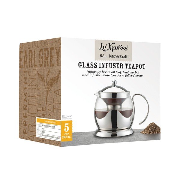 Čajová konvička s nerezovým sítkem Kitchen Craft, 900 ml-image-2
