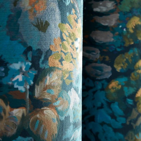 Modré závěsy v sadě 2 ks 168x229 cm Garden Walk – RHS-image-3