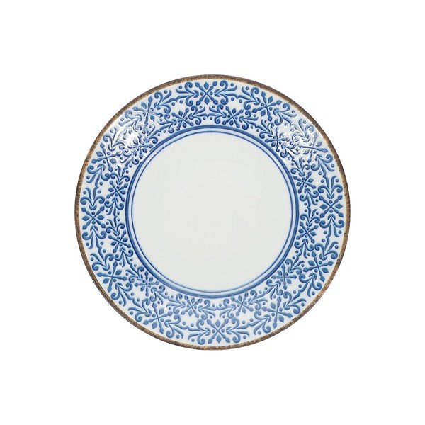 Bílá/modrá porcelánová mísa ø 25,5 cm Azul – BonBistro-image-4
