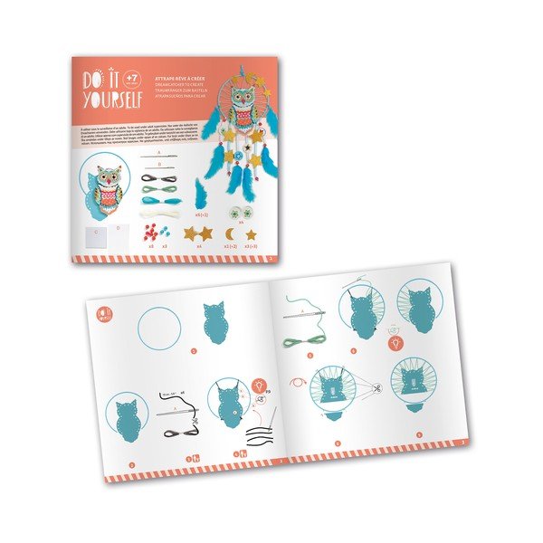 Set pro výrobu strážce snů Djeco Owl-image-1