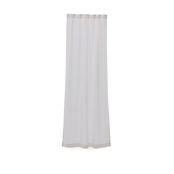 Bílý závěs 140x270 cm Glima – Kave Home