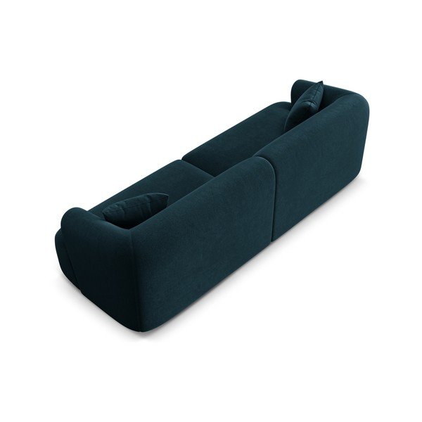 Sametová pohovka v petrolejové barvě 255 cm Campi – Cosmopolitan Design-image-4