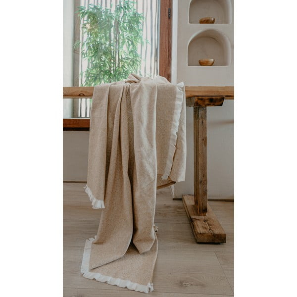 Deka 140x180 cm Linen – Euromant-image-1