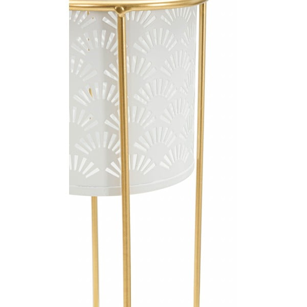 Kovové stojany na květiny v sadě 2 ks ø 17 cm (výška 46 cm) Whity – Mauro Ferretti-image-3