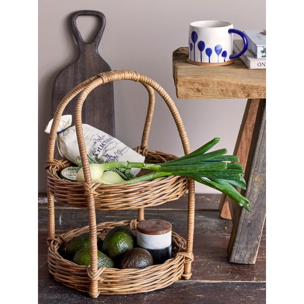 Bílé/modré hrnky v sadě 3 ks z kameniny 450 ml Linora – Bloomingville-image-3