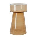 Skleněný kulatý odkládací stolek ø 30 cm Dakwa – Light & Living