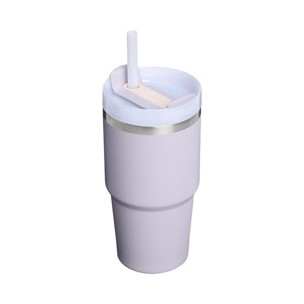 Termoska s brčkem z nerezové oceli v levandulové barvě 600 ml Quencher H2.O FlowState™ Tumbler Purple Dust – Stanley-image-2