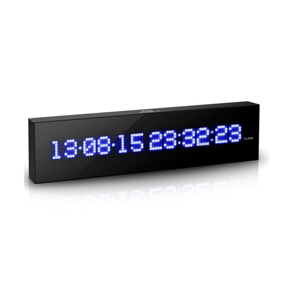Nástěnné LED hodiny s datem Calendar Wall Clock-image-2