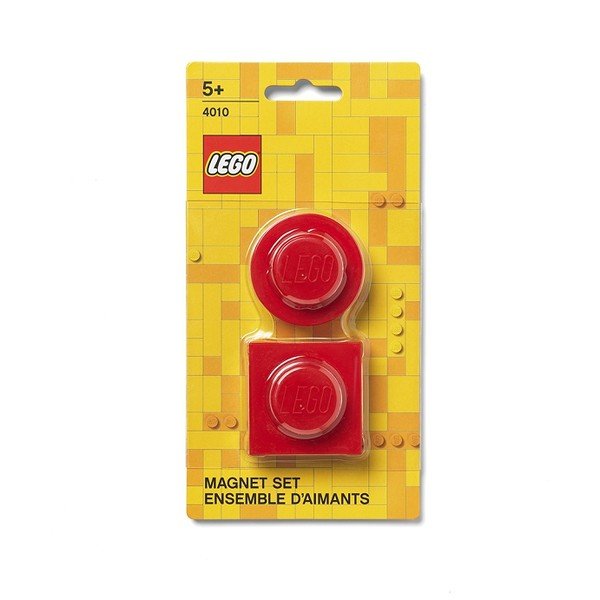 Sada 2 červených magnetek LEGO®-image-1