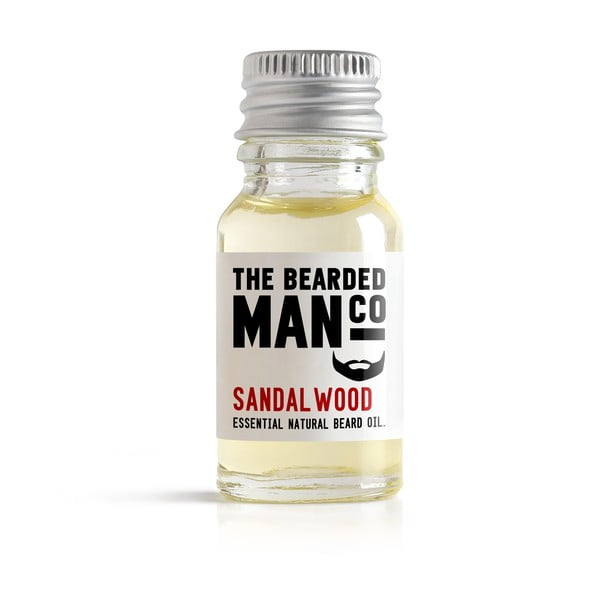 Olej na vousy The Bearded Man Company Santalové dřevo, 10 ml