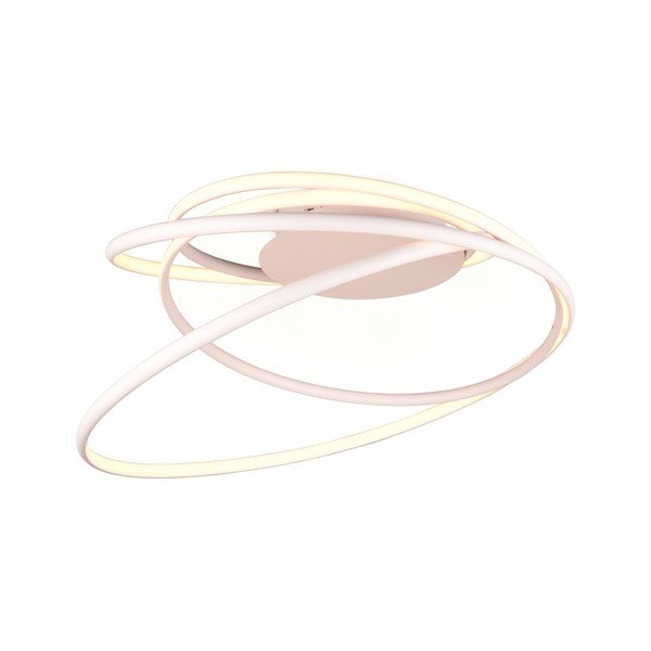 Bílé LED stropní svítidlo s kovovým stínidlem Nala – Trio Select-image-2