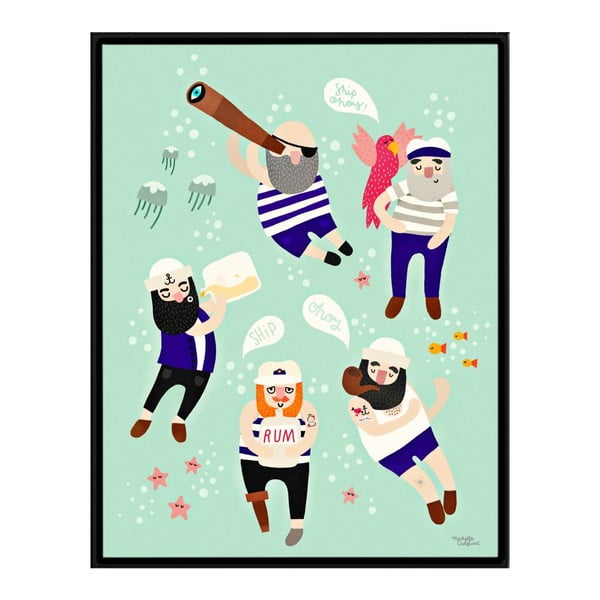 Plakát Sailor Friends, 30x40 cm