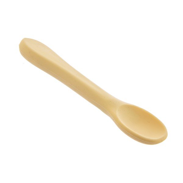 Žlutá dětská lžička ze silikonu – Orion-image-2