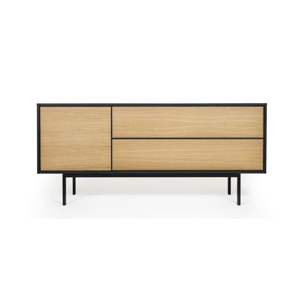 Komoda z jasanového dřeva se 2 zásuvkami Askala Centuria