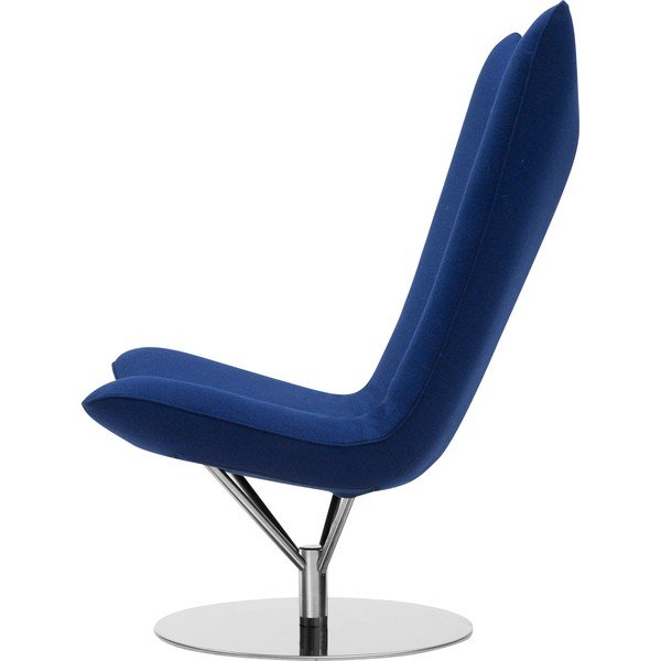 Tmavě modré křeslo Softline Angel Swivel-image-4