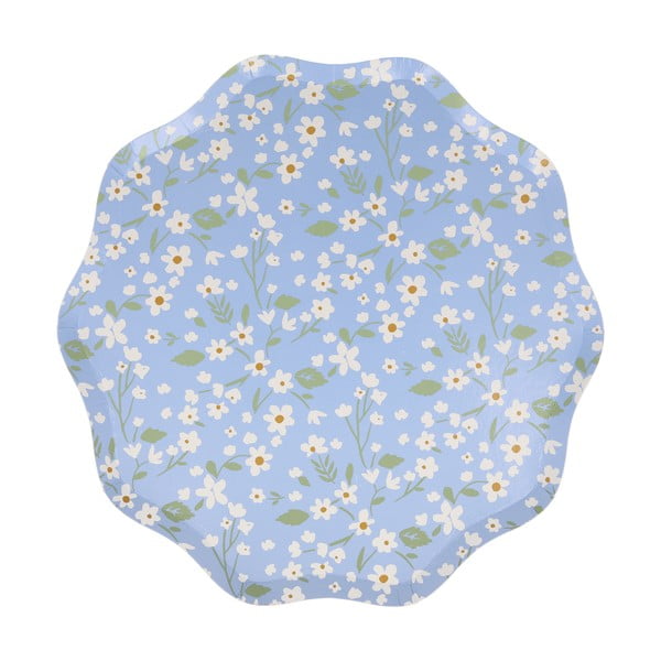 Papírové jednorázové tácky v sadě  12 ks Ditsy – Meri Meri-image-4