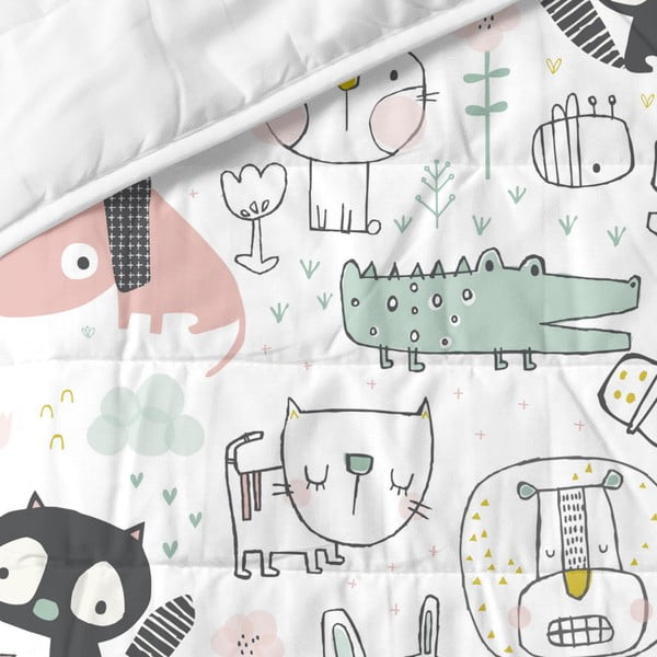 Bavlněný dětský přehoz 130x100 cm Best buddies – Moshi Moshi-image-2
