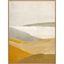 Ručně malovaný obraz 90x120 cm Yellow Field    – Malerifabrikken