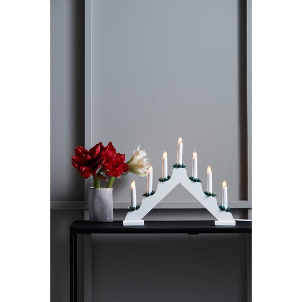 Bílá světelná dekorace s vánočním motivem Ola – Markslöjd-image-1