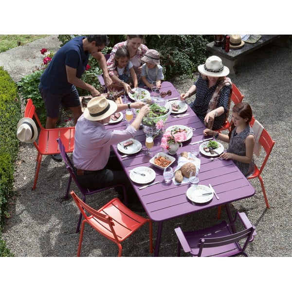 Sada 2 lila židlí s područkami Fermob Luxembourg-image-1