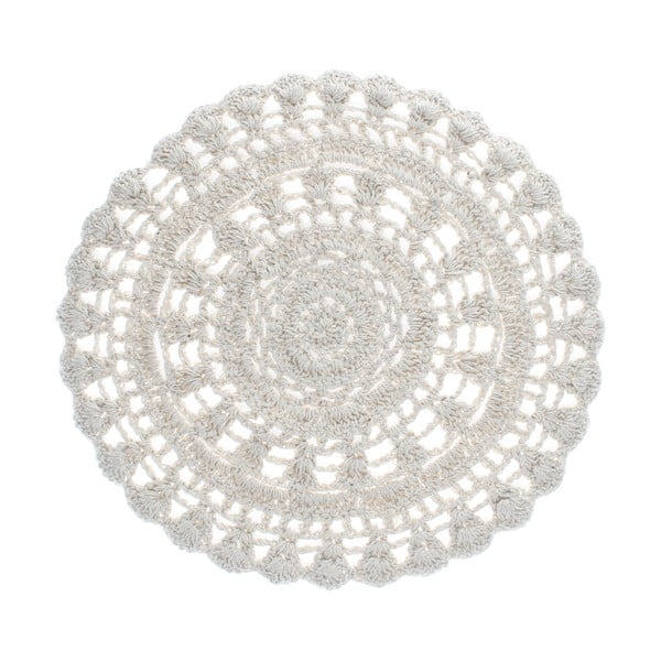 Prostírání s příměsí bavlny ø 35 cm Crochet – Rex London